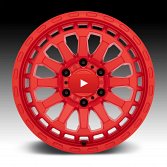 Black Rhino Raid Gloss Red Custom Truck Wheels 4